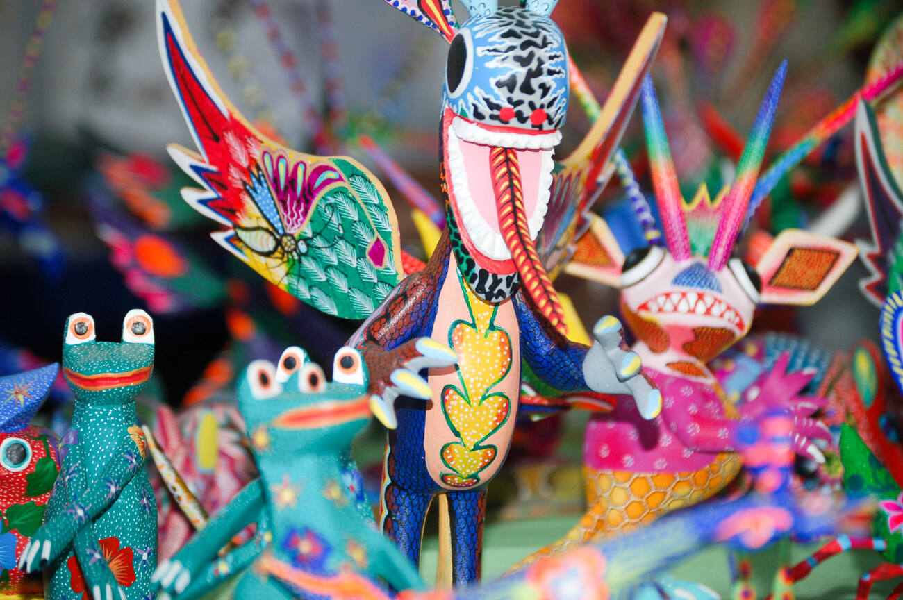 Alebrijes carvings