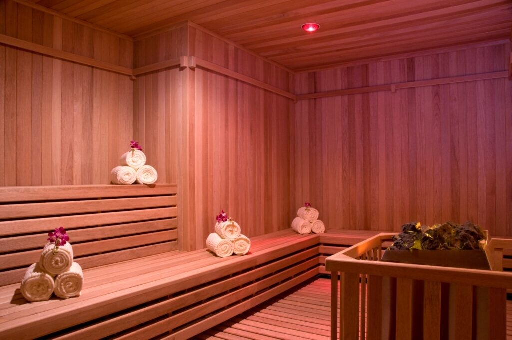 Spa sauna