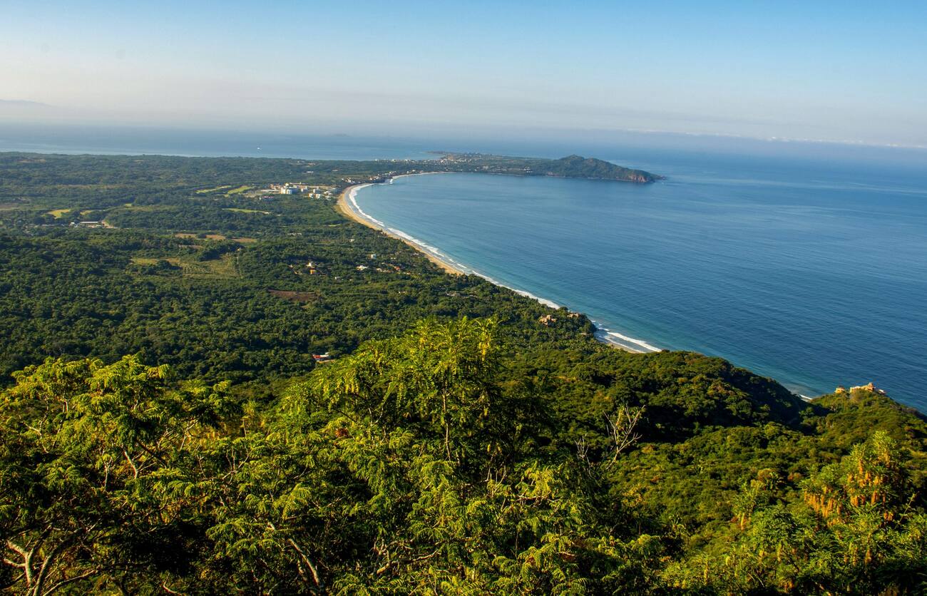 View of Monkey Mountain from a hiking trail